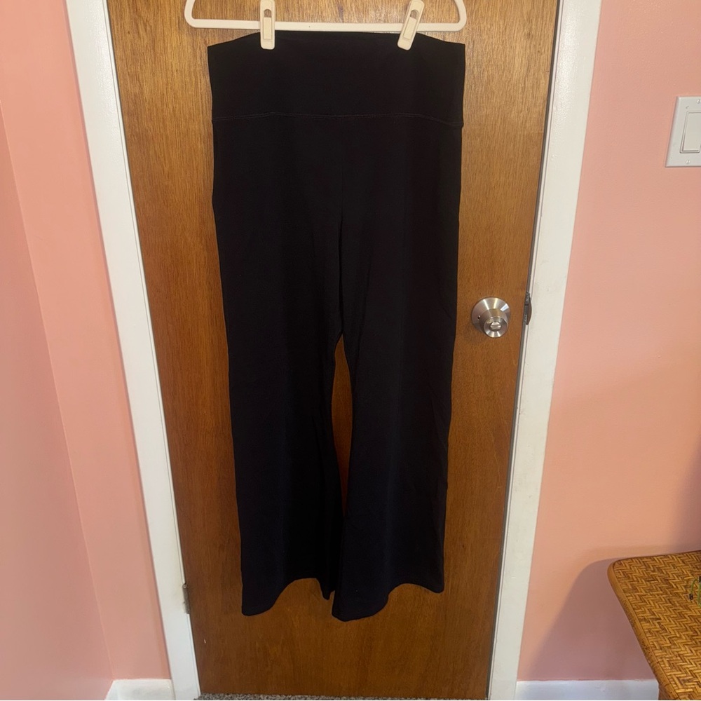 aerie Black Wide Leg Pants